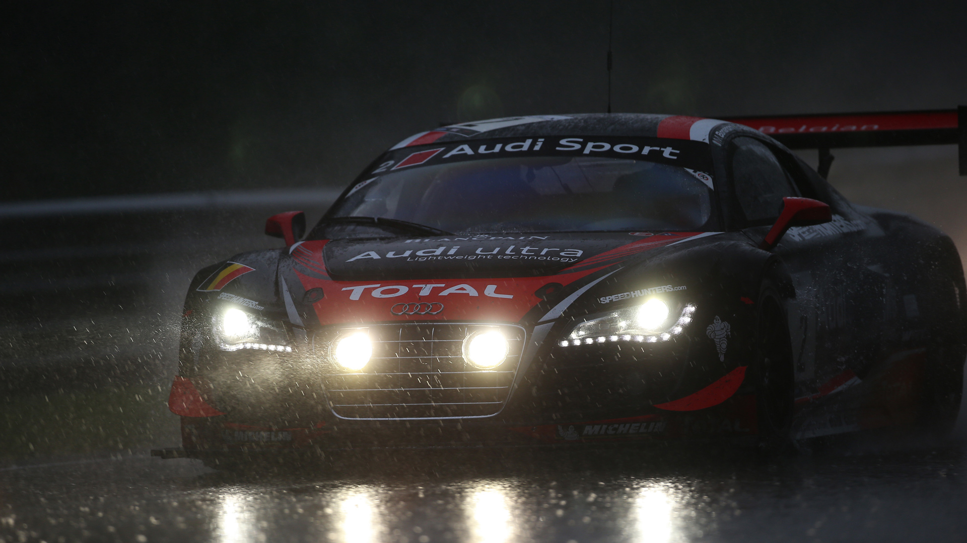Audi R8 Sport Rain Race - Gran Turismo Sport Rain , HD Wallpaper & Backgrounds