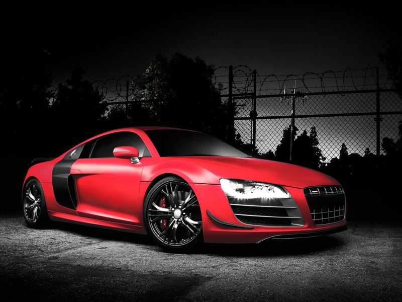 Audi Sport Images Desktop Wallpaper - Audi R8 Red And Black , HD Wallpaper & Backgrounds