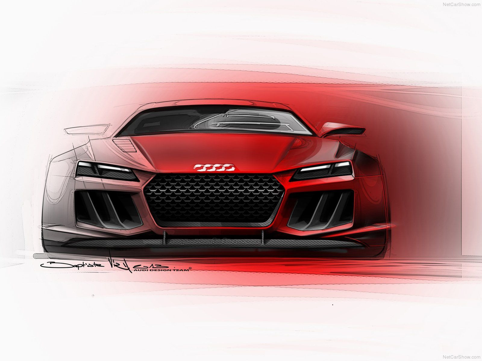 Design Sketch Wallpaper Fresh Audi Sport Quattro Concept - Audi Quattro Sketch , HD Wallpaper & Backgrounds