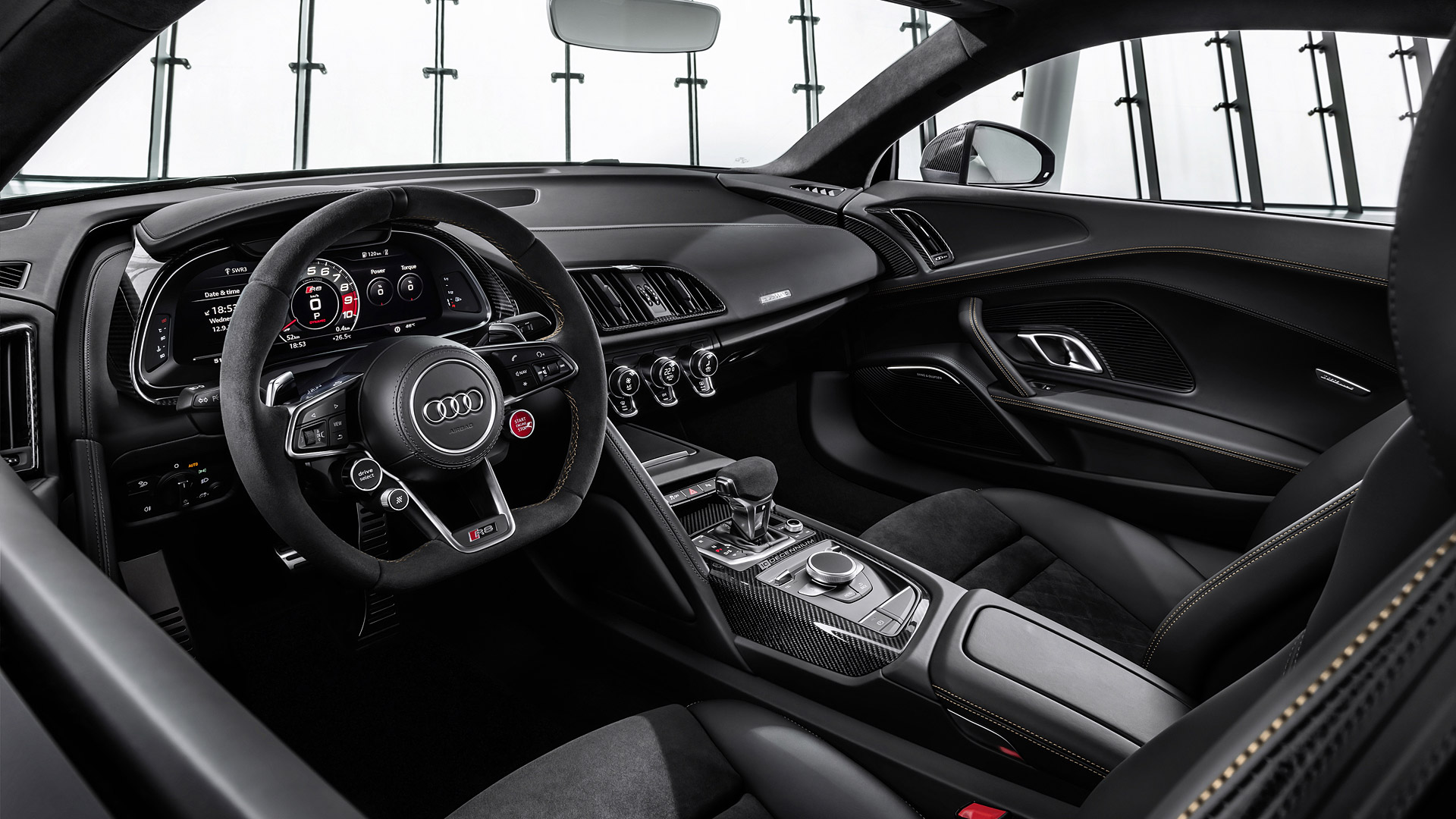 2019 Audi R8 V10 Decennium Picture - R8 V 10 Decennium , HD Wallpaper & Backgrounds