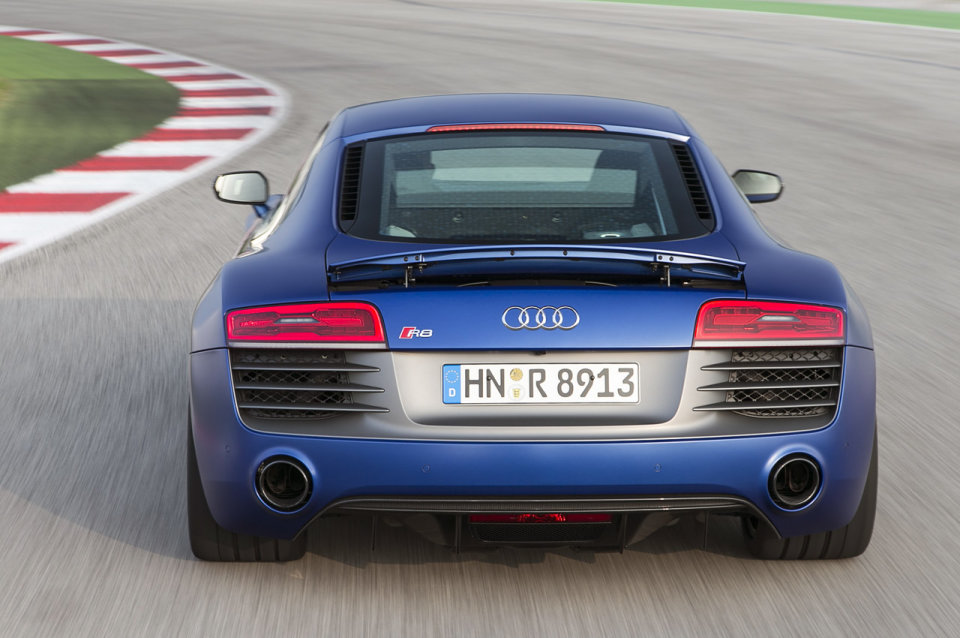 Audi R8 2014 Rear , HD Wallpaper & Backgrounds