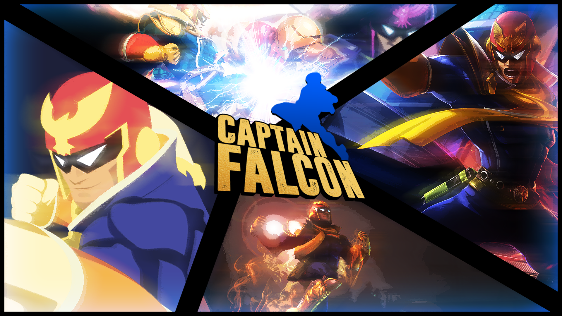 Captain Falcon Desktop Background - Captain Falcon , HD Wallpaper & Backgrounds