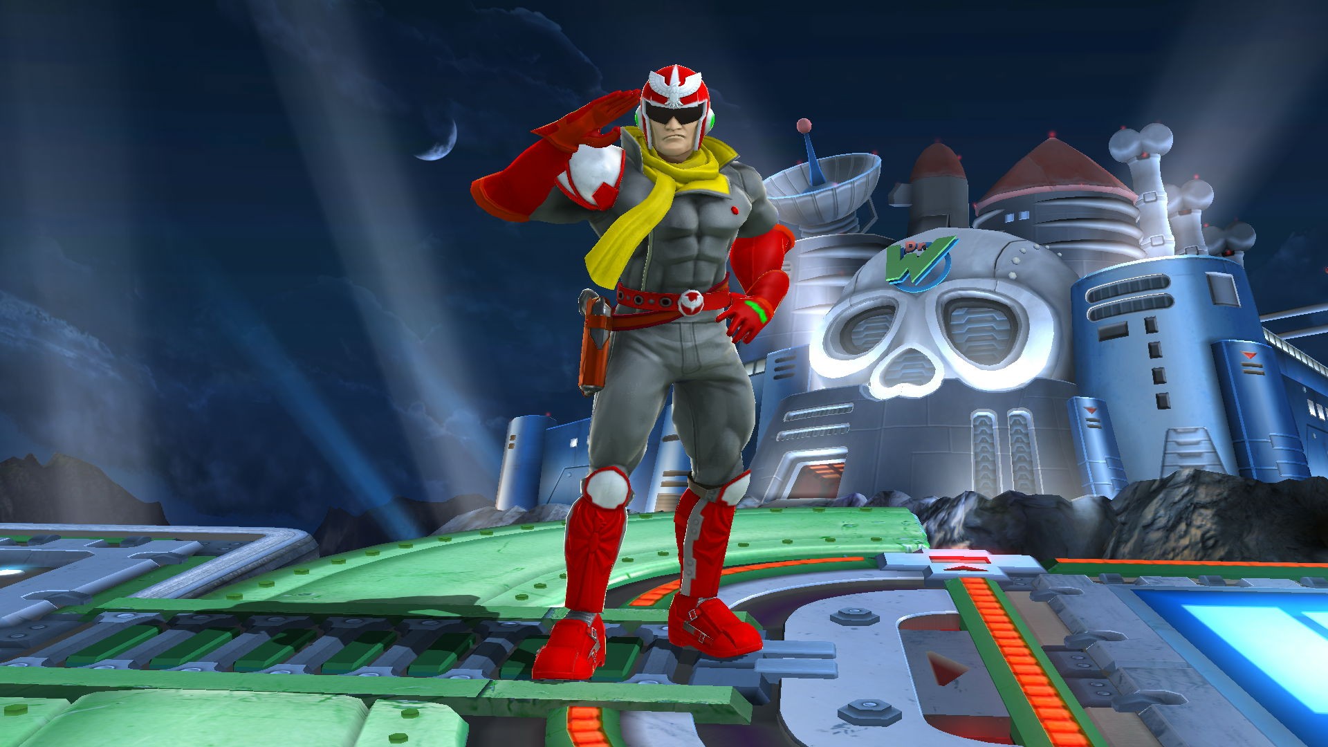 Proto Man Captain Falcon And Red Striker Skin - Yellow Devil Smash Bros , HD Wallpaper & Backgrounds