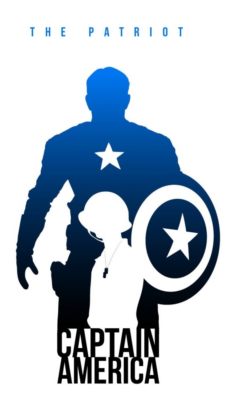 Comics / Captain America Mobile Wallpaper - Captain America White , HD Wallpaper & Backgrounds