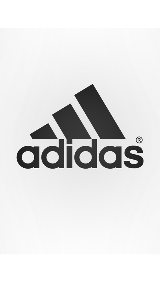Black White Adidas Logo The Iphone Wallpapers - Adidas , HD Wallpaper & Backgrounds