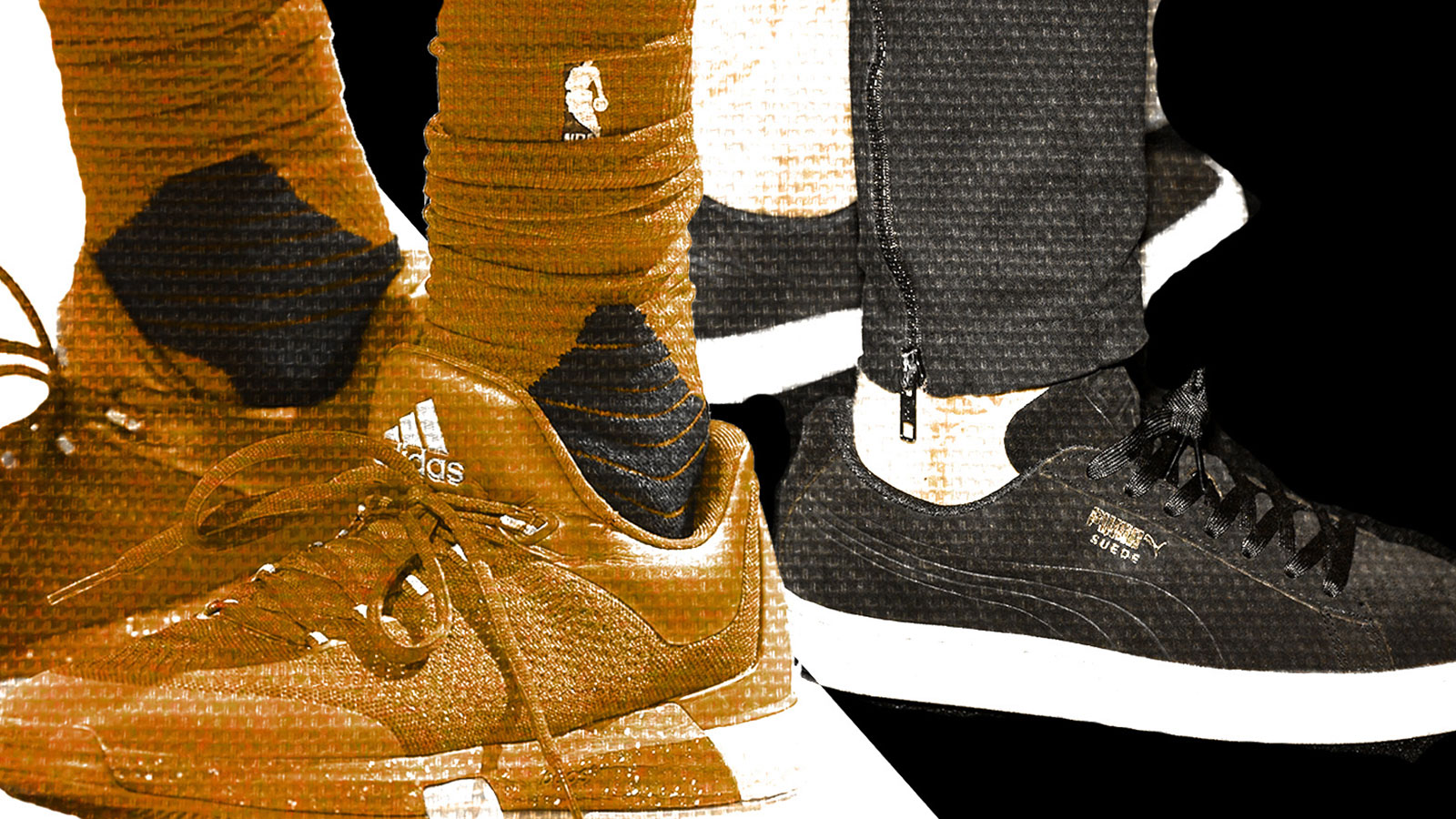 The Family Feud That Spawned Adidas And Puma - Leather , HD Wallpaper & Backgrounds
