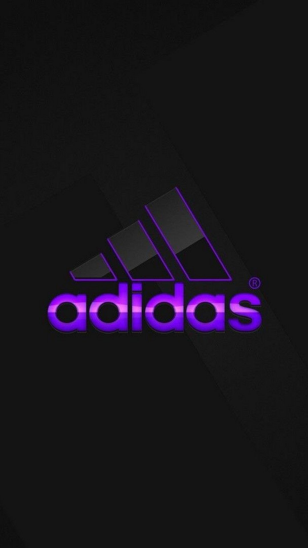 Android Wallpaper Adidas With High-resolution Pixel - Adidas Logo Grey Background , HD Wallpaper & Backgrounds