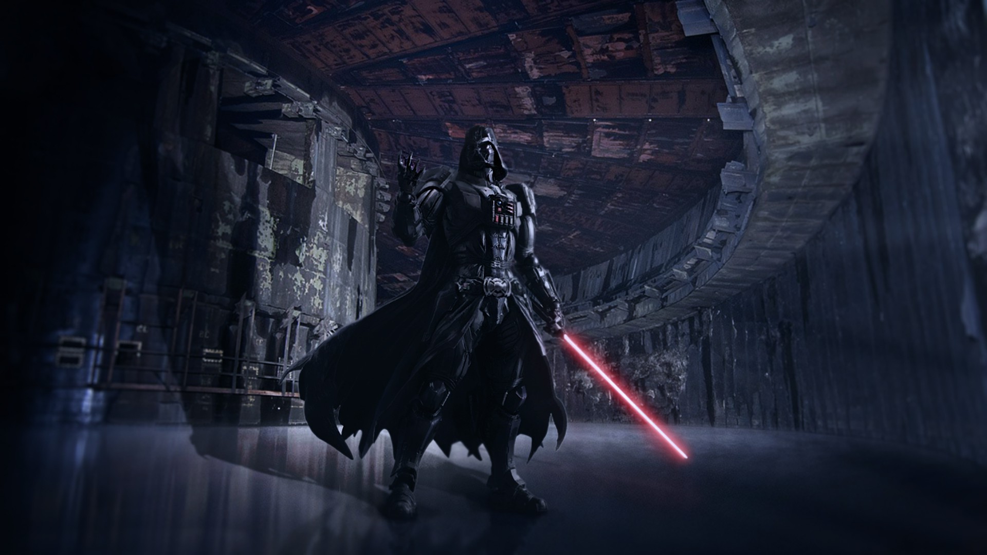 Darth Vader, Star Wars, Adobe Photoshop Wallpapers - Star Wars Darth Vader , HD Wallpaper & Backgrounds