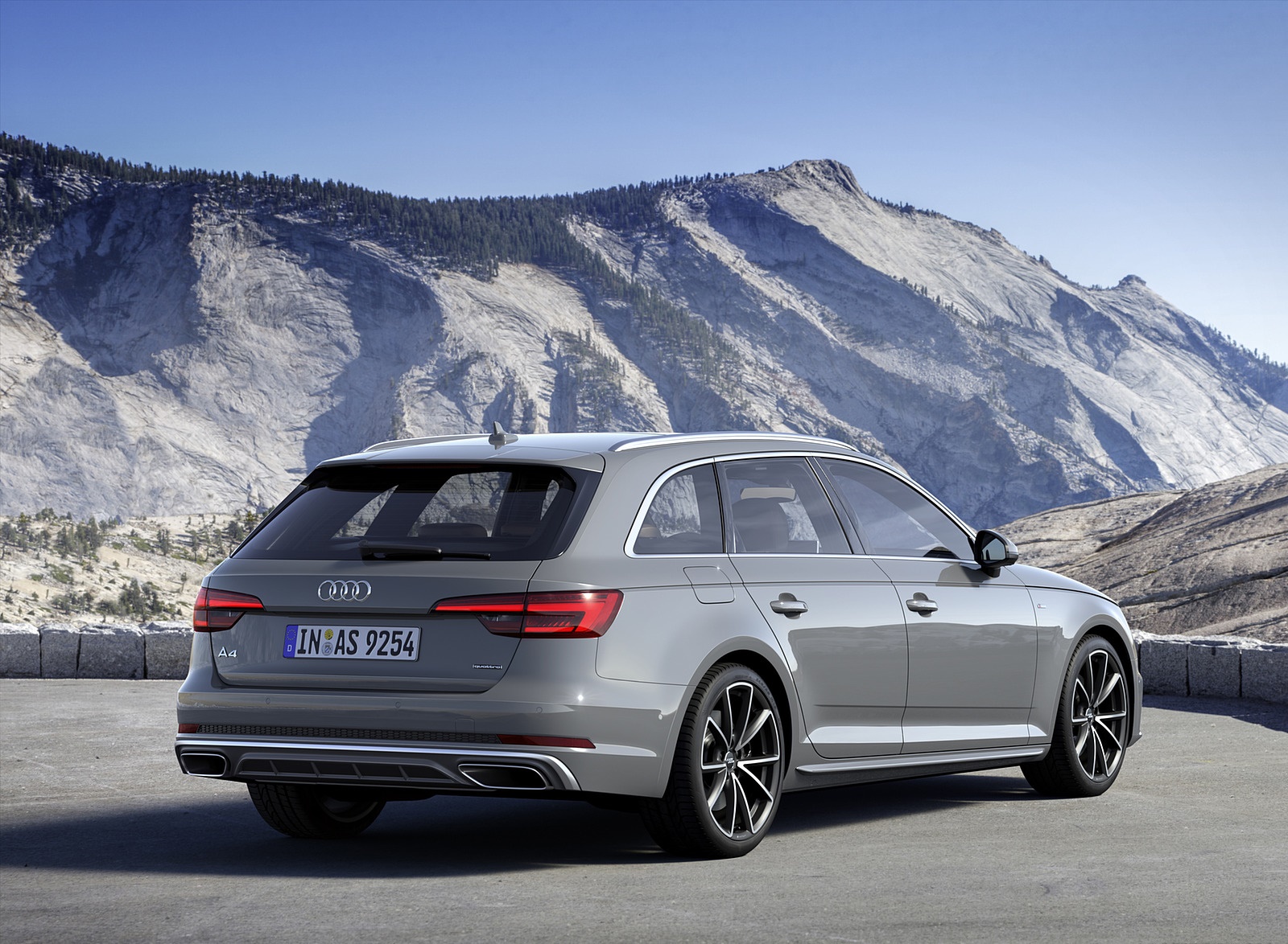 2019 Audi A4 Avant Rear Three-quarter Wallpaper - Yosemite National Park, Olmsted Point , HD Wallpaper & Backgrounds