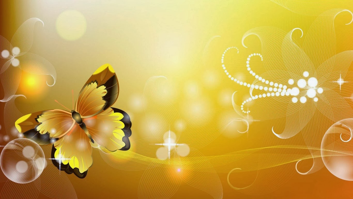 Yellow Butterfly Wallpapers Hd - Beautiful Background For Facebook , HD Wallpaper & Backgrounds