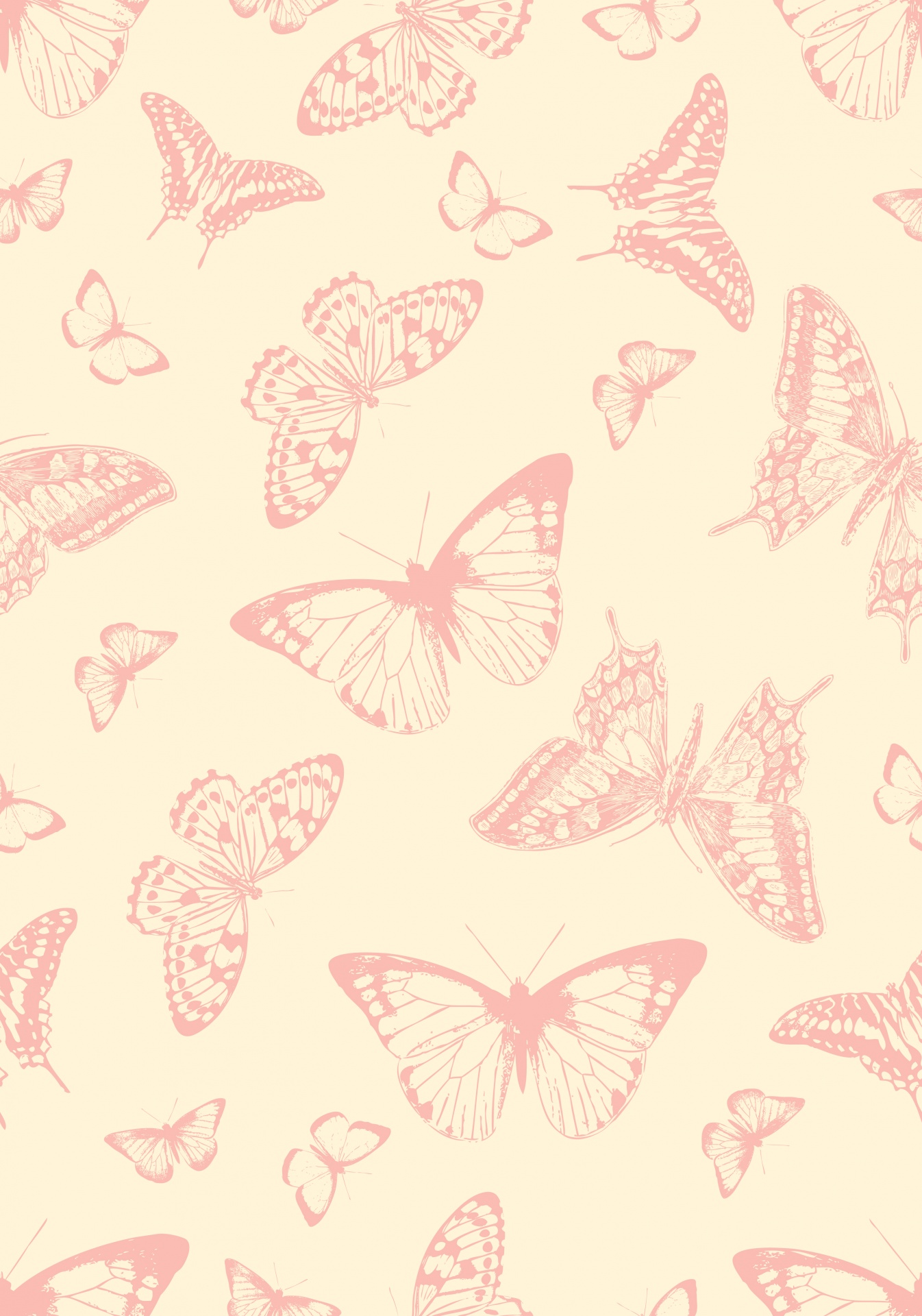Butterflies Butterfly Wallpaper Free Picture - Fondo De Mariposas Vintage , HD Wallpaper & Backgrounds