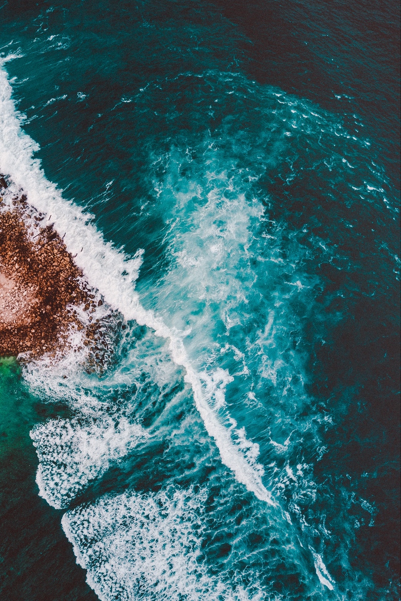 Wallpaper Tide, Ocean, Waves - Ocean Waves , HD Wallpaper & Backgrounds