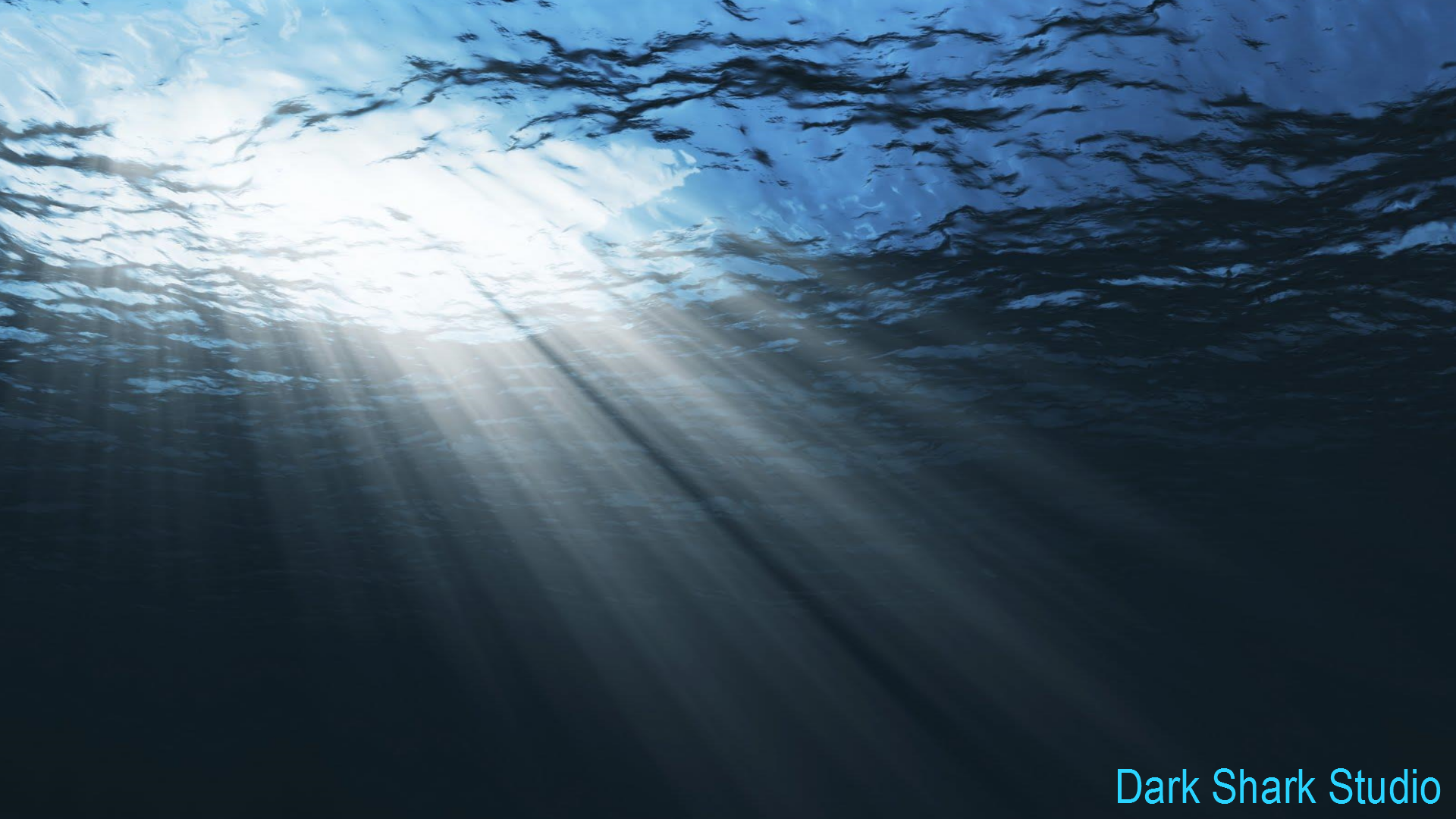 Add Media Report Rss Ocean Wallpaper - Shark Dark Ocean , HD Wallpaper & Backgrounds