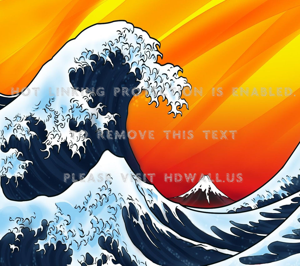Great Wave Off Kanagawa Hd , HD Wallpaper & Backgrounds