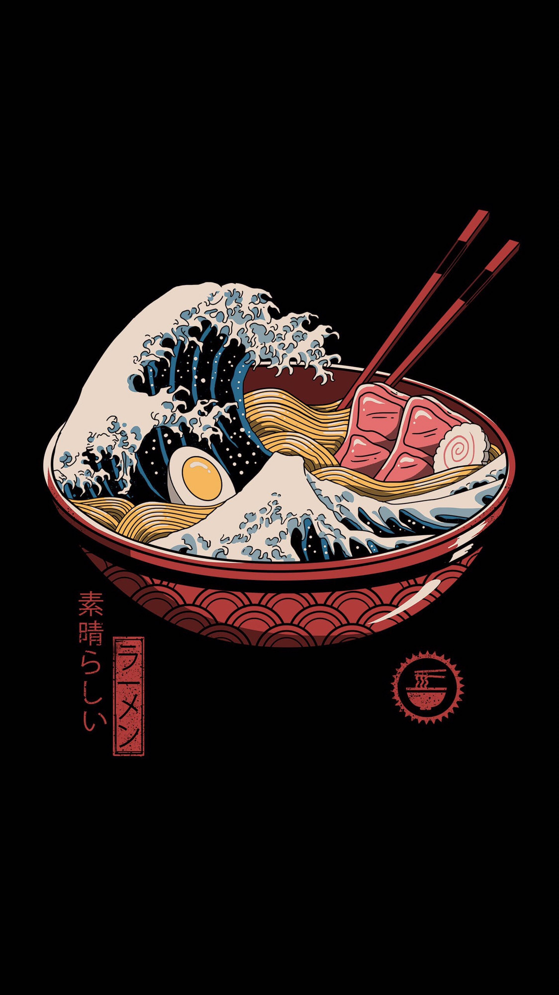 The Great Ramen Wave - Great Ramen Wave , HD Wallpaper & Backgrounds