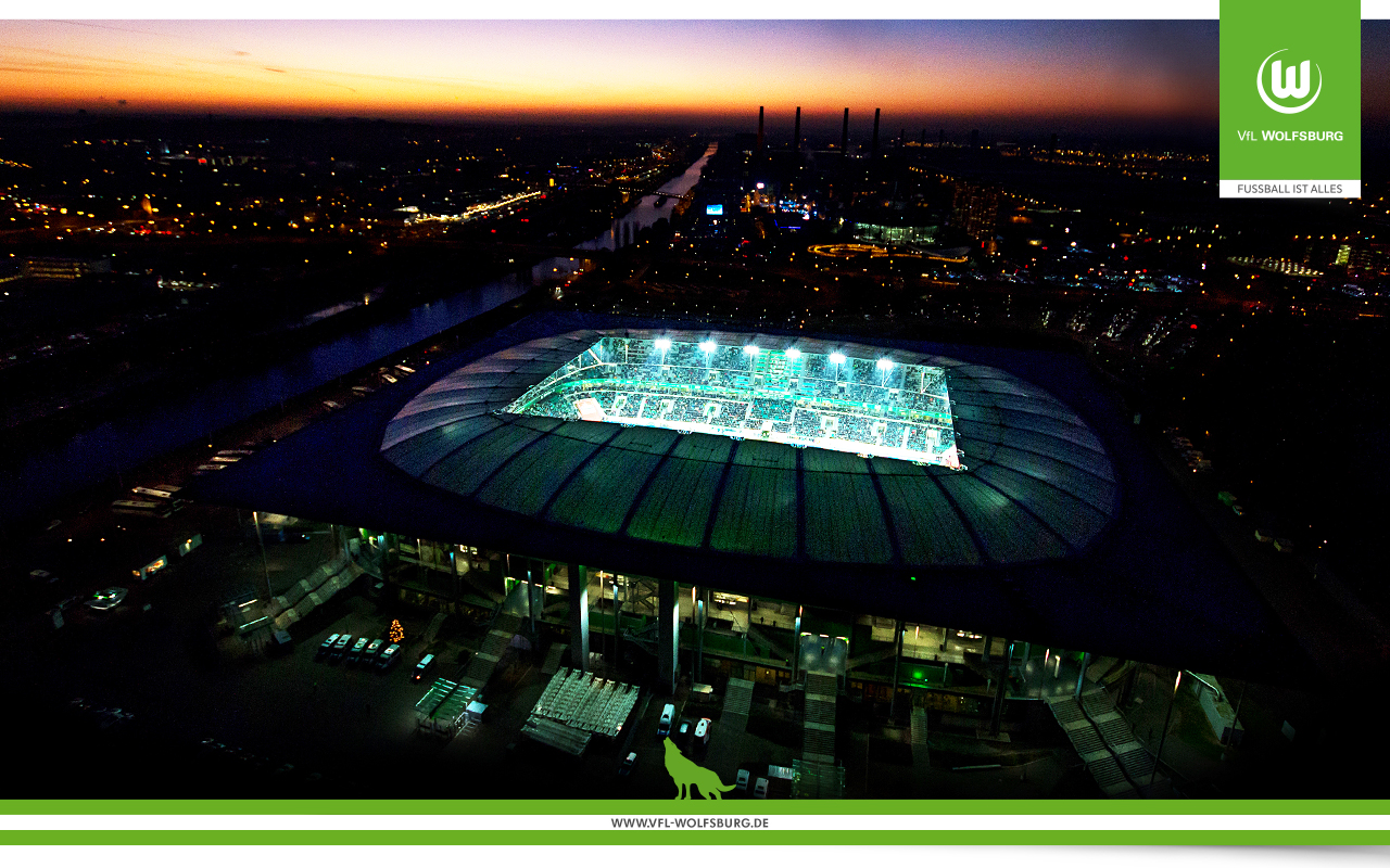 Downloads - Wallpaper - Vfl Wolfsburg Stadion , HD Wallpaper & Backgrounds