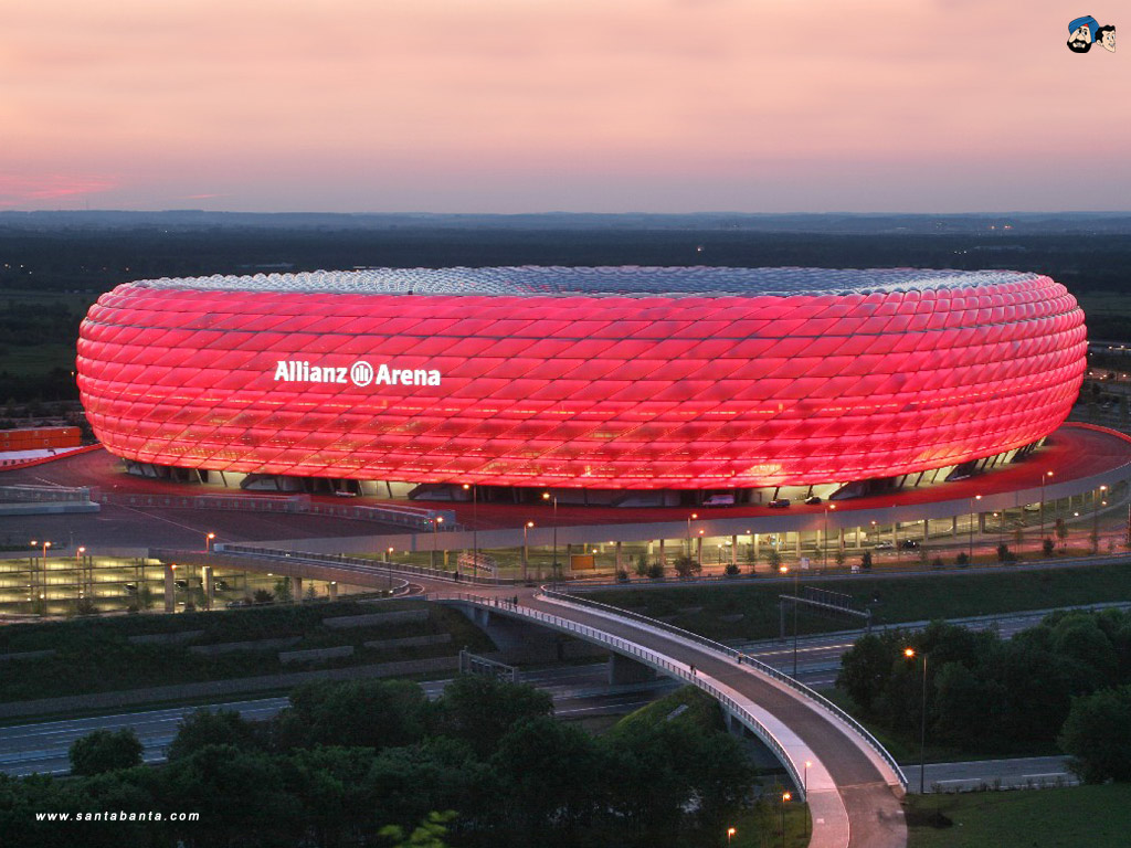 Allianz Arena , HD Wallpaper & Backgrounds