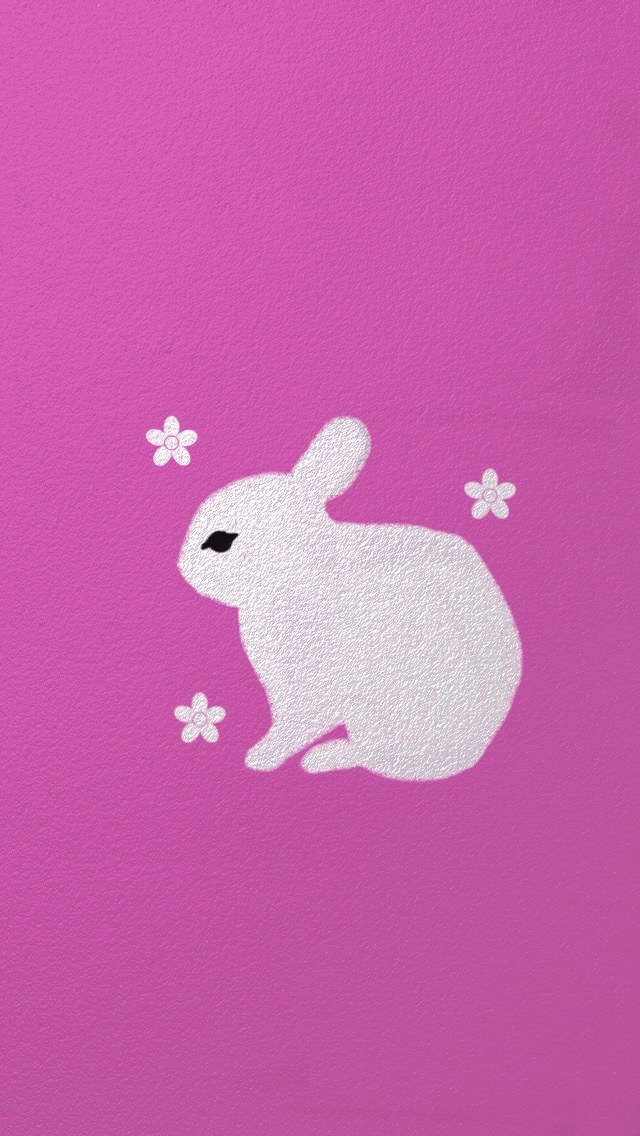 Images Of Pink Rabbit Wallpaper 3286 Calto Rabbits - Easter Rabbit Wallpaper Iphone , HD Wallpaper & Backgrounds