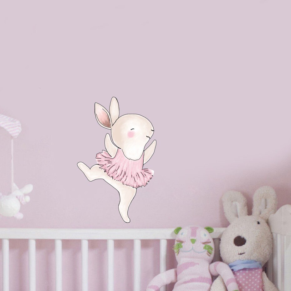 Dctop Wall Stickers For Kids Rooms Poster Home Decor - Room Color For Rabbit , HD Wallpaper & Backgrounds