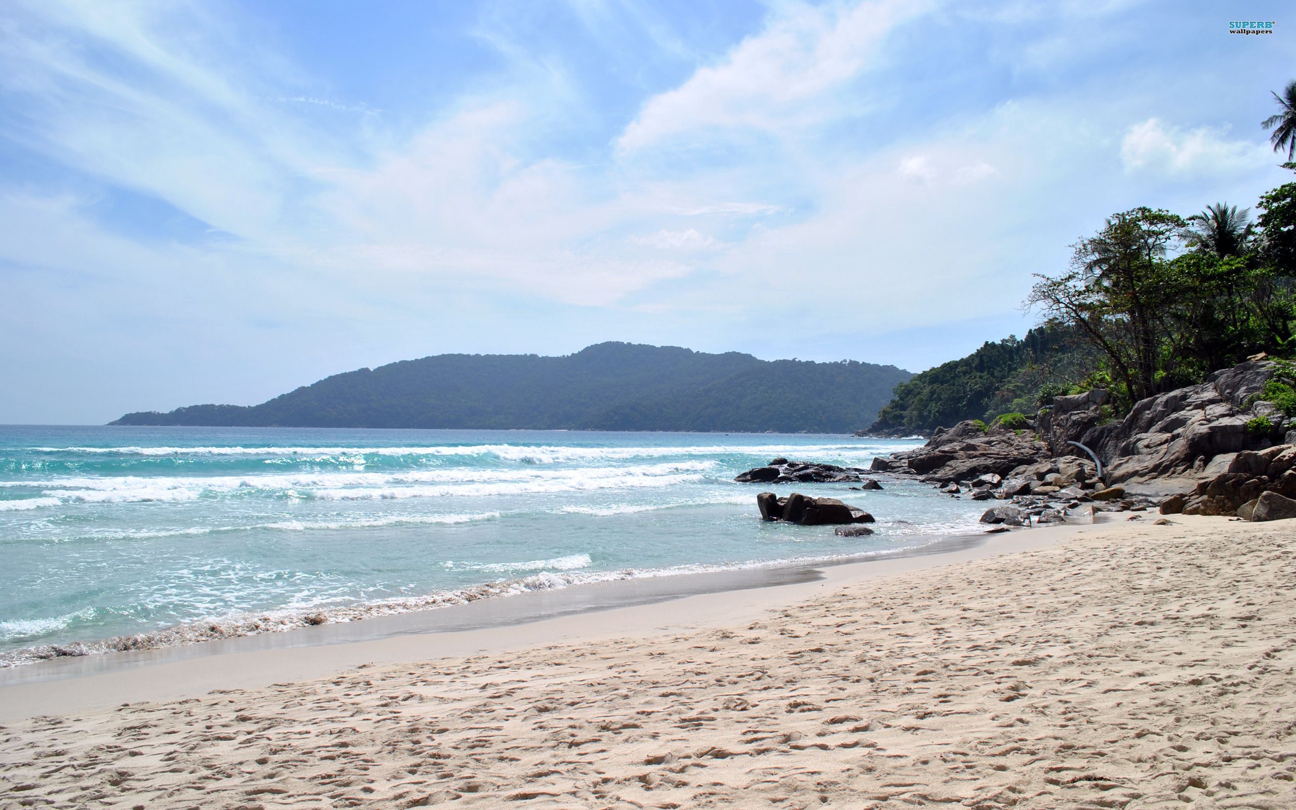 Hd Perhentian Paradise Wallpaper, Nature, Beach, Malaysia, - Golden Sands Bulgaria , HD Wallpaper & Backgrounds