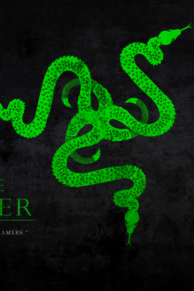 Razer Logo, Green Snake - House Razer , HD Wallpaper & Backgrounds