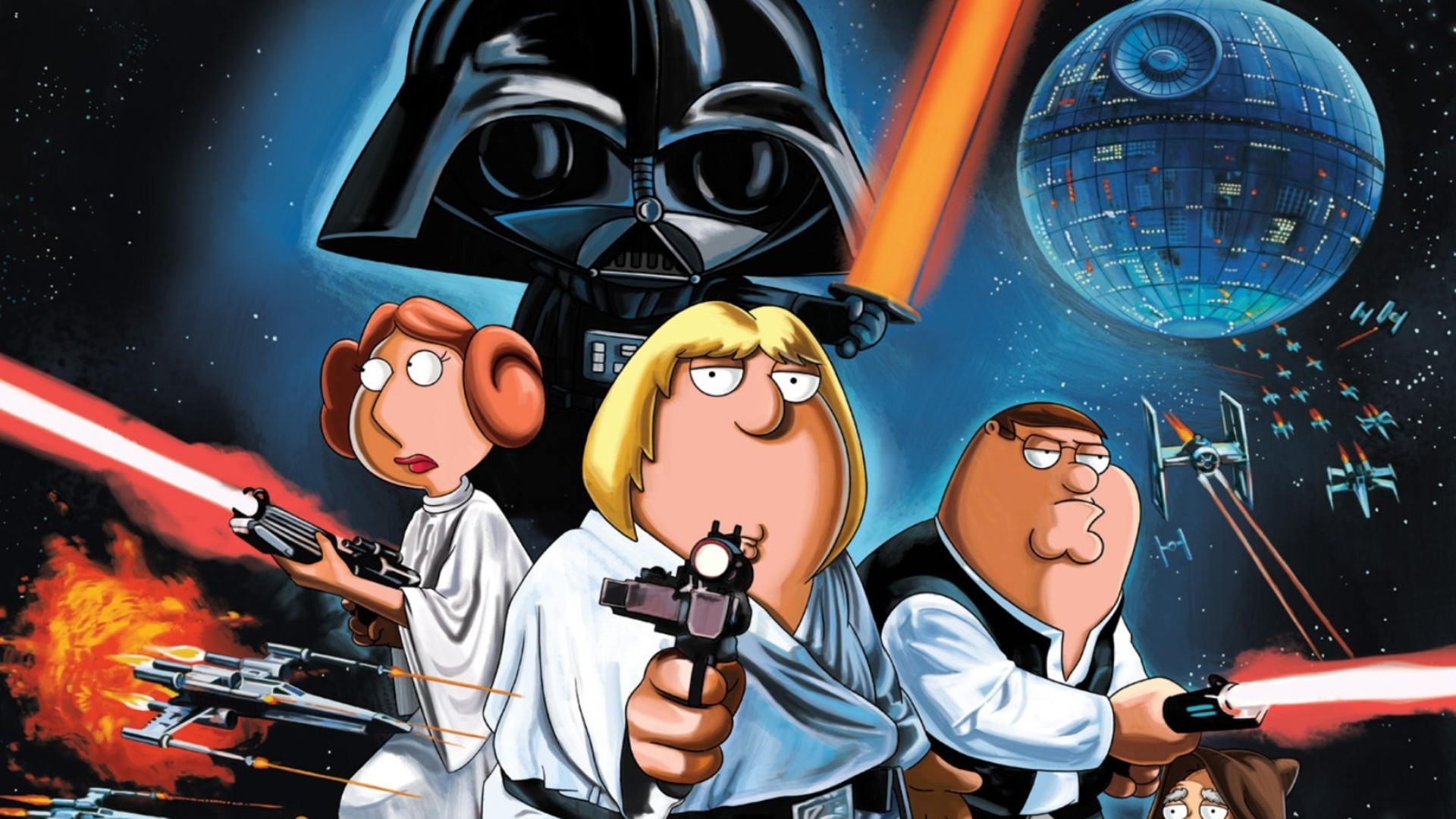 Family Guy Star Wars Background , HD Wallpaper & Backgrounds