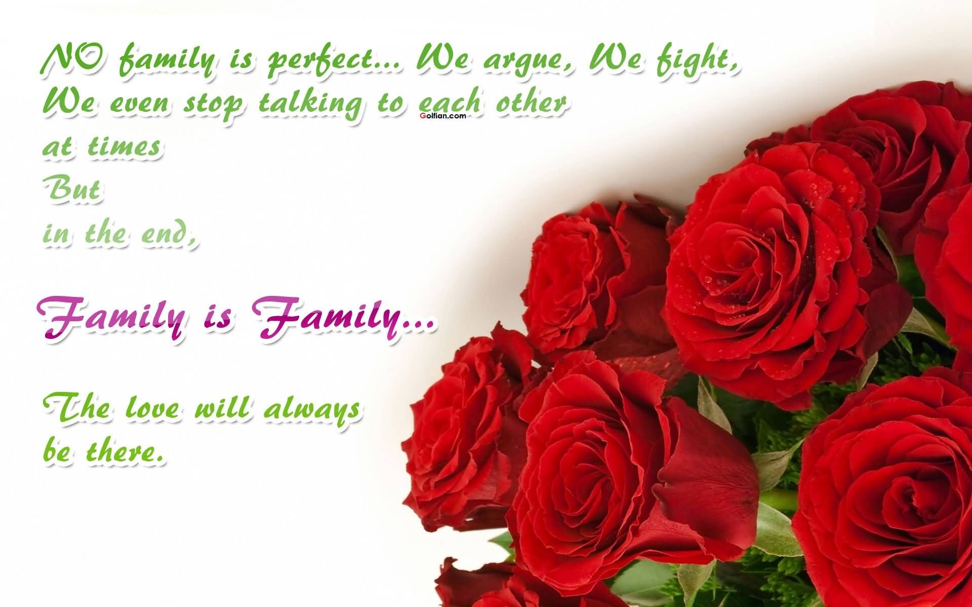 Family Wallpapers With Quotes - Red Family Quote , HD Wallpaper & Backgrounds
