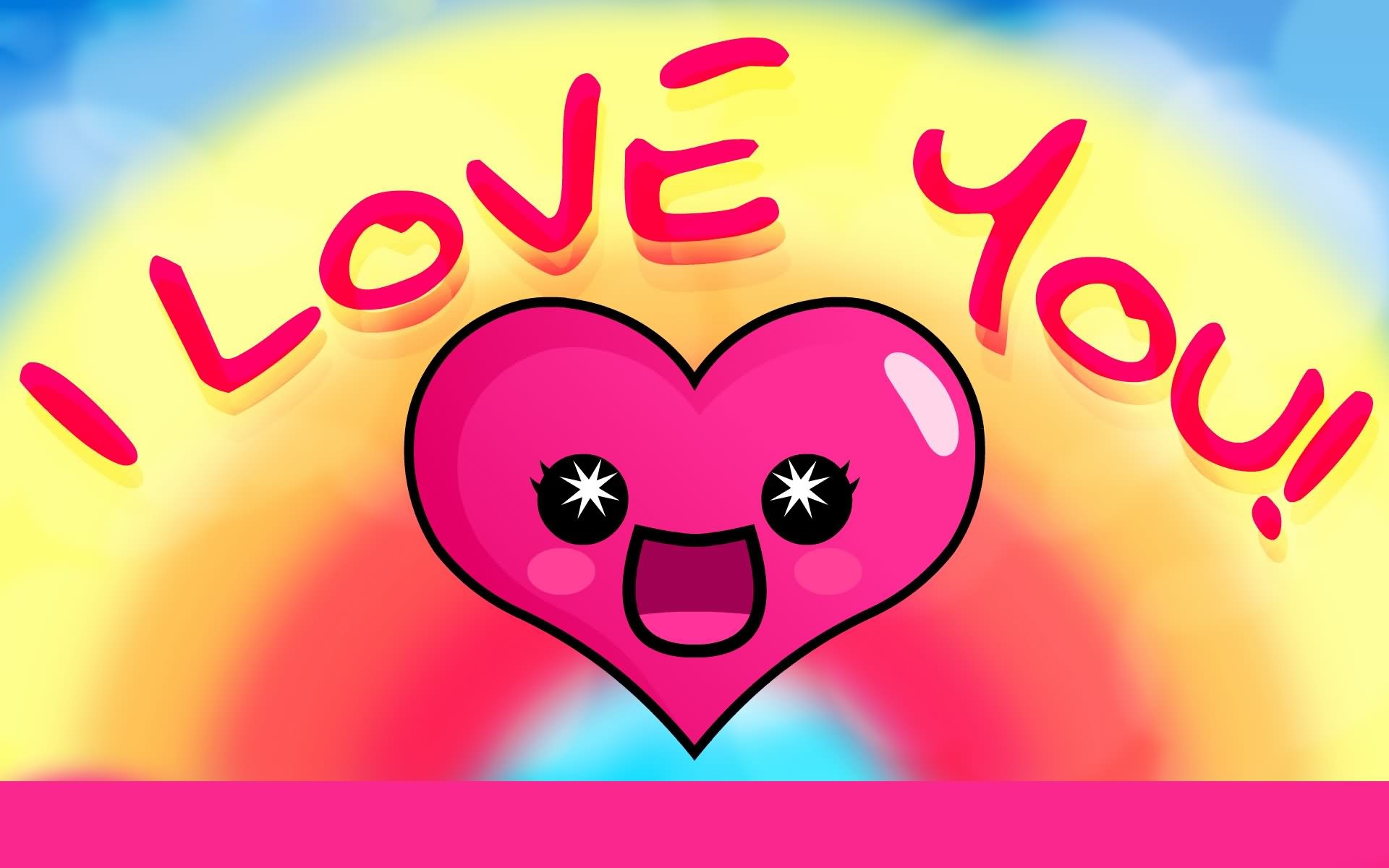 I Love You - Love You So Much Friend , HD Wallpaper & Backgrounds