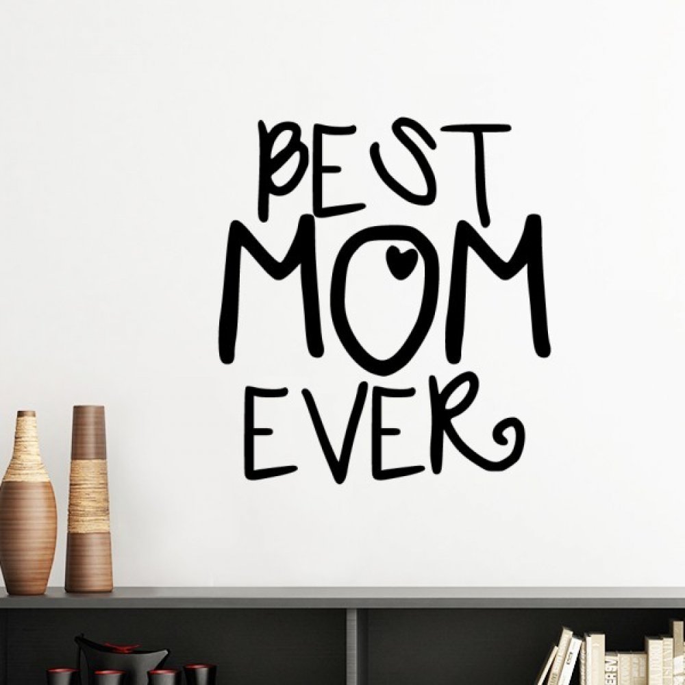Best Mom Ever Words Quotes Family Mother's Day Silhouette - Best Grandpa , HD Wallpaper & Backgrounds