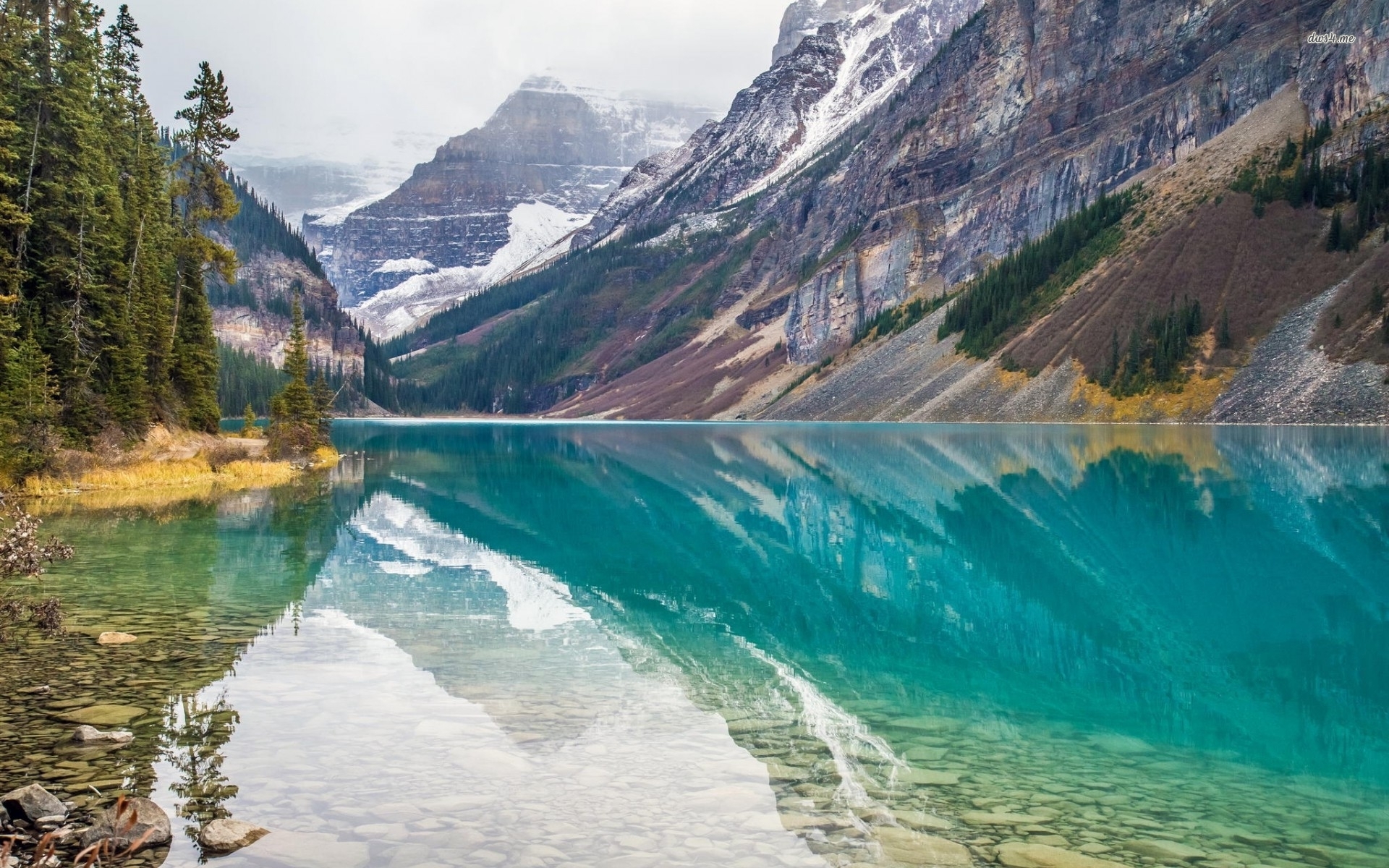 Lake Louise Wallpaper - Lake Louise , HD Wallpaper & Backgrounds