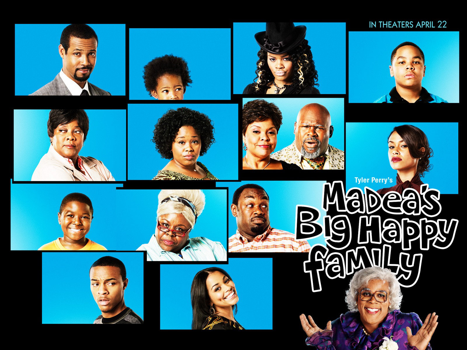Madea's Big Happy Family Wallpaper - Madeas Big Happy Family , HD Wallpaper & Backgrounds