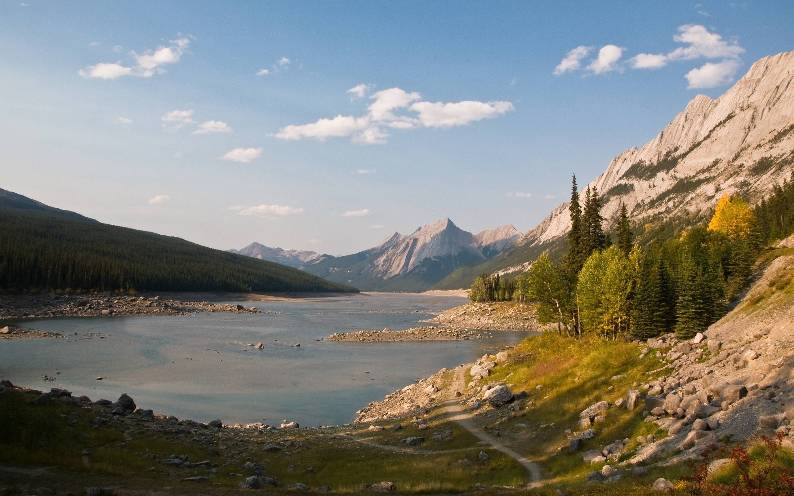 Lake Mountain Scenery Wallpapers - Mountain Scenery Background Desktop , HD Wallpaper & Backgrounds