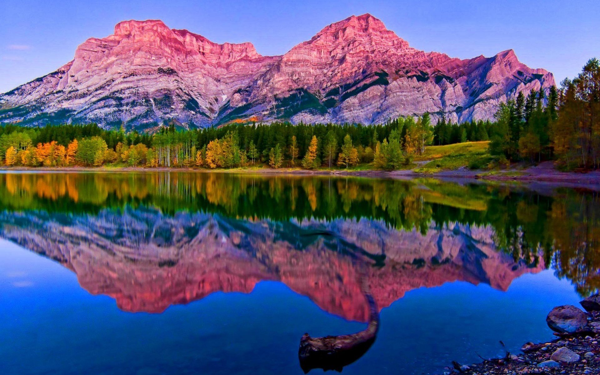 Moraine Lake Wallpaper - Reflection Nature , HD Wallpaper & Backgrounds