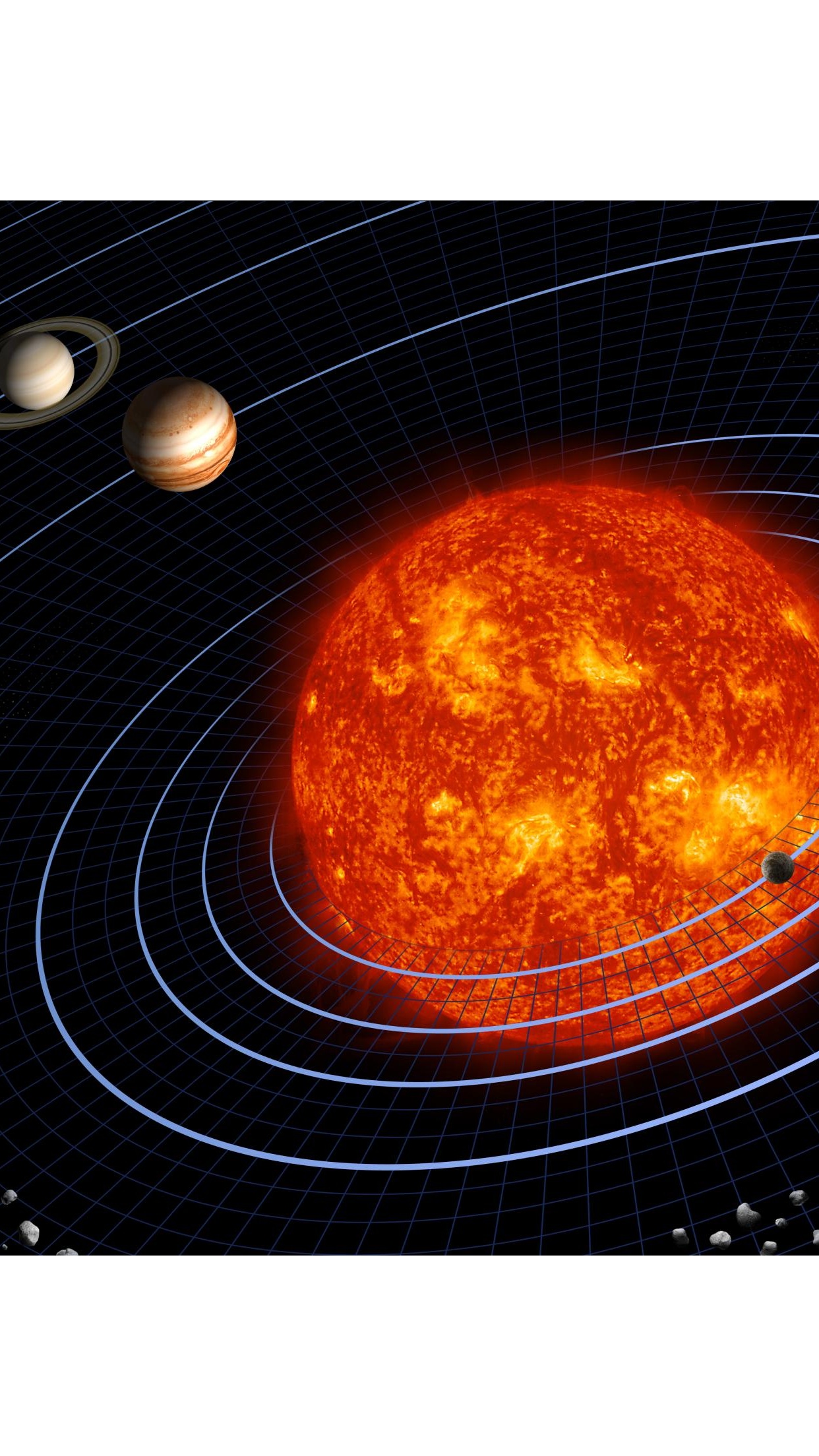 Solar System Wallpaper - Solar System Simulator , HD Wallpaper & Backgrounds