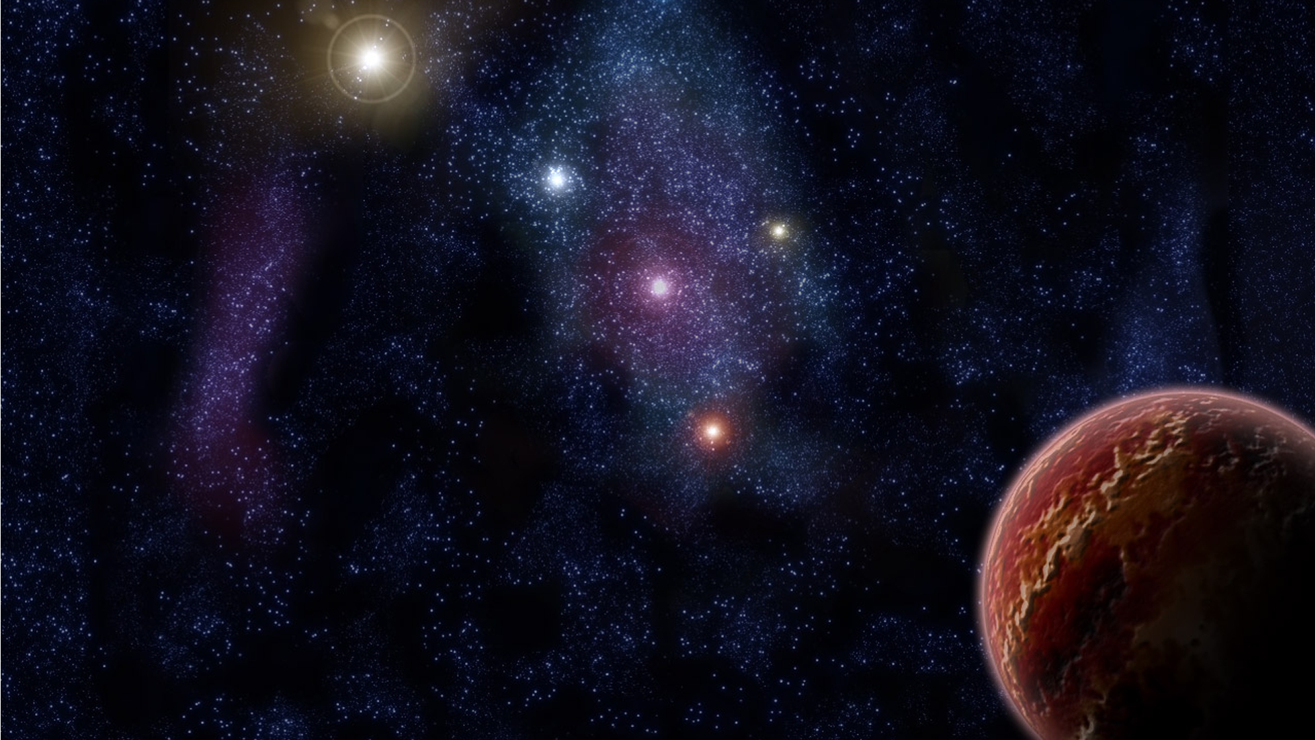 Solar System - Free Images Of Solar System , HD Wallpaper & Backgrounds