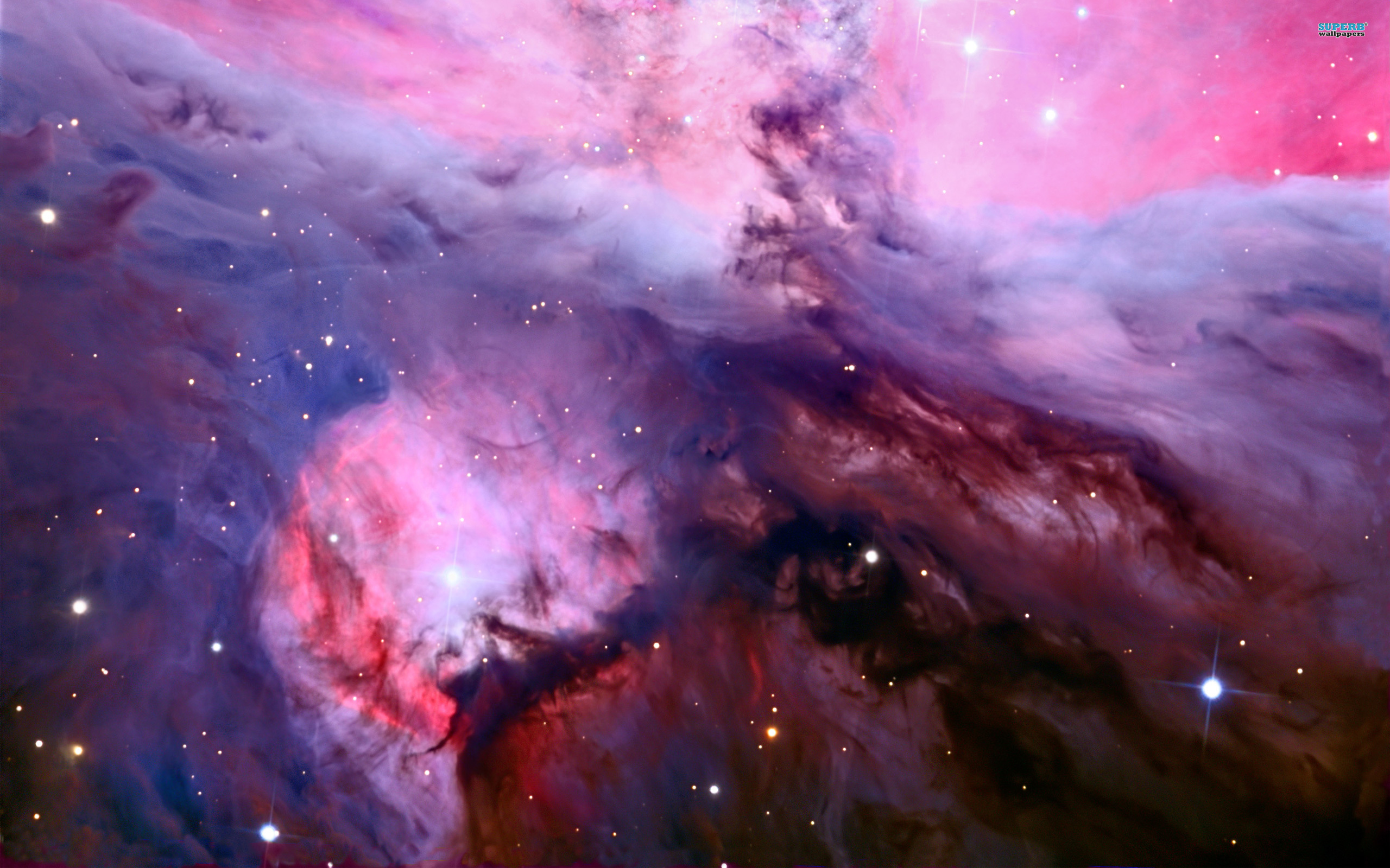Purple Orion Nebula Hd Wallpaper - Hubble Telescope Most Beautiful , HD Wallpaper & Backgrounds
