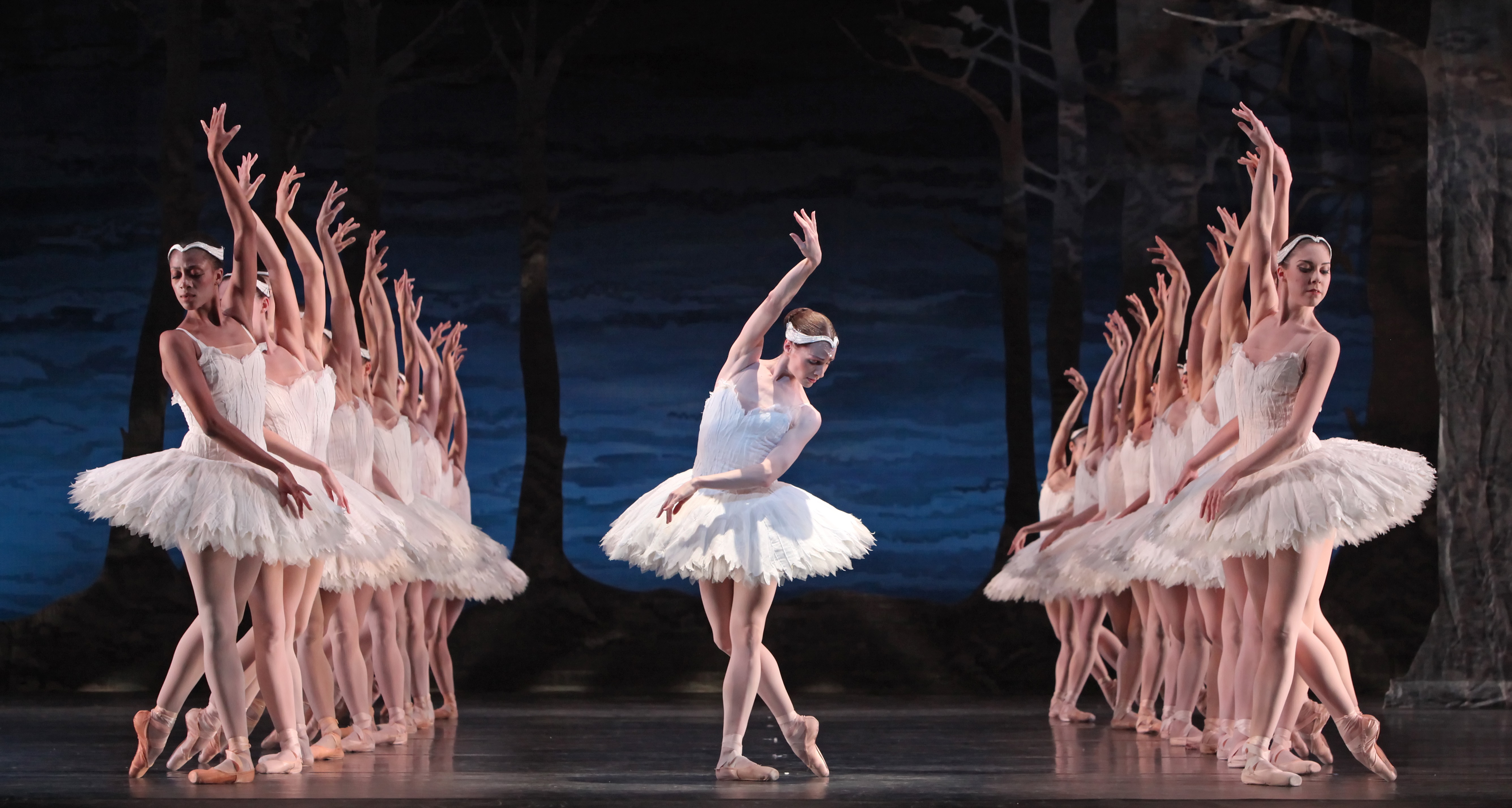 Swan Lake Corp De Ballet , HD Wallpaper & Backgrounds