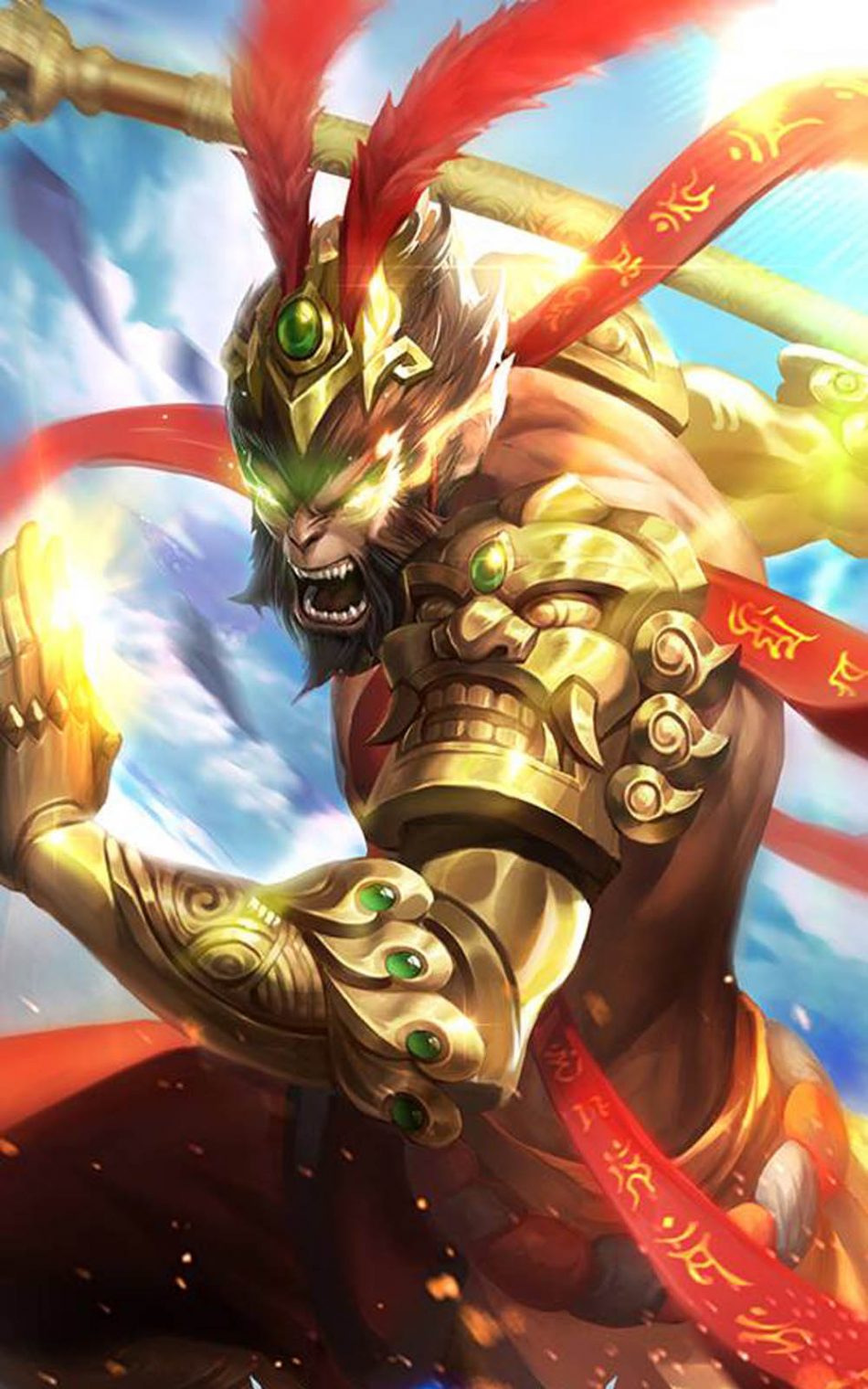 Battle Buddha Sun Mobile Legends Hd Mobile Wallpaper - Sun Mobile Legend 2019 , HD Wallpaper & Backgrounds