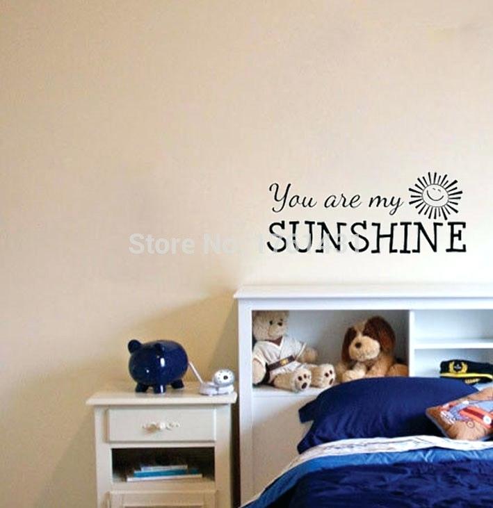 You Are My Sunshine Wall Decor Decals Vinyl Stickers - Sweet Words In English , HD Wallpaper & Backgrounds