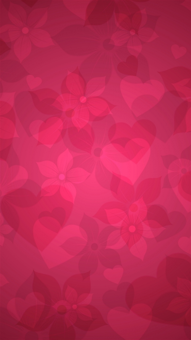 Texture Pink Heart Hearts Flowers Iphone 8 Wallpaper - Pink Colour Background Hd , HD Wallpaper & Backgrounds