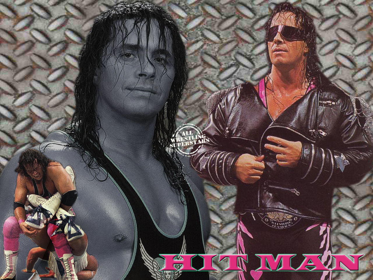 Bret Hitman Hart Wallpapers - Bret Hitman Hart , HD Wallpaper & Backgrounds