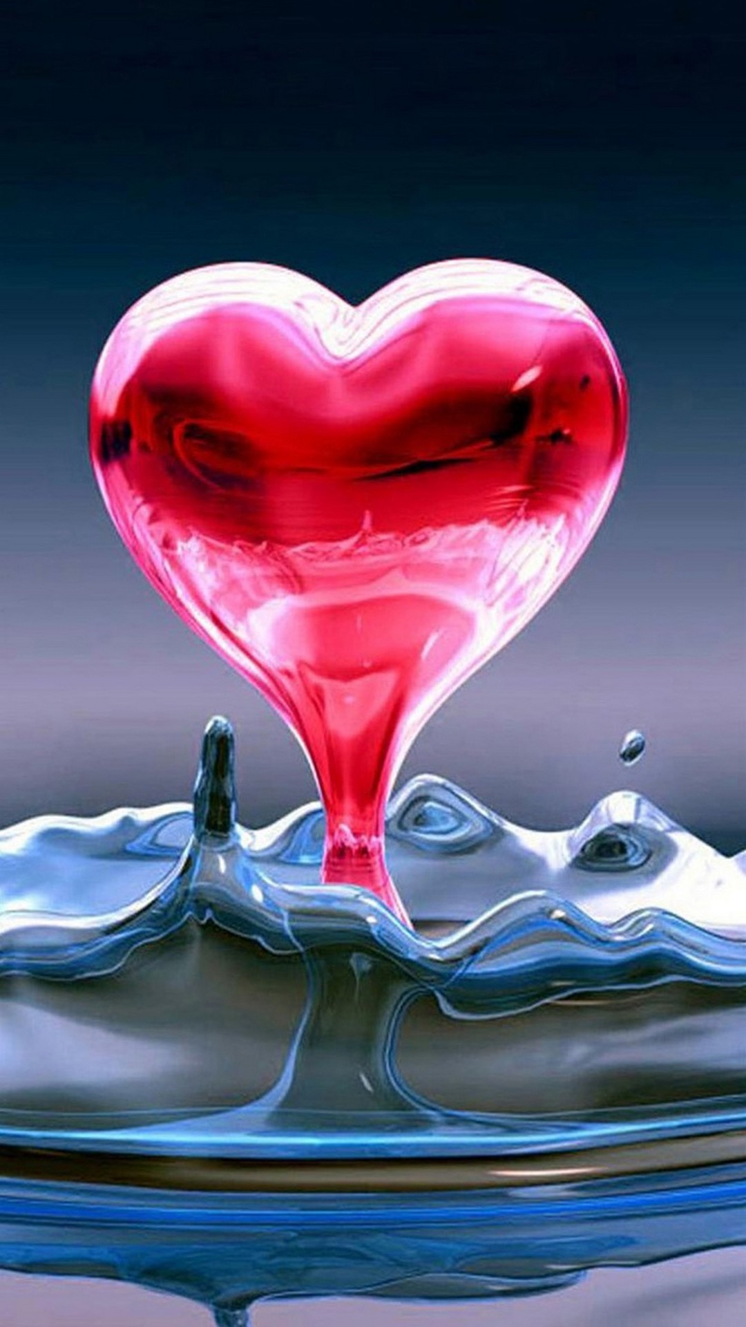 Start Download - Love Water , HD Wallpaper & Backgrounds