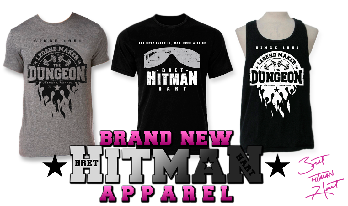 The Home Of The Hitman - Bret Hart Apparel , HD Wallpaper & Backgrounds