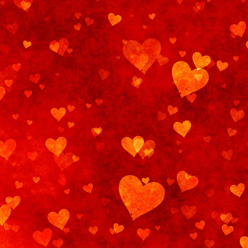 2 Valentines Heart Texture - Romantic Bokeh Red , HD Wallpaper & Backgrounds