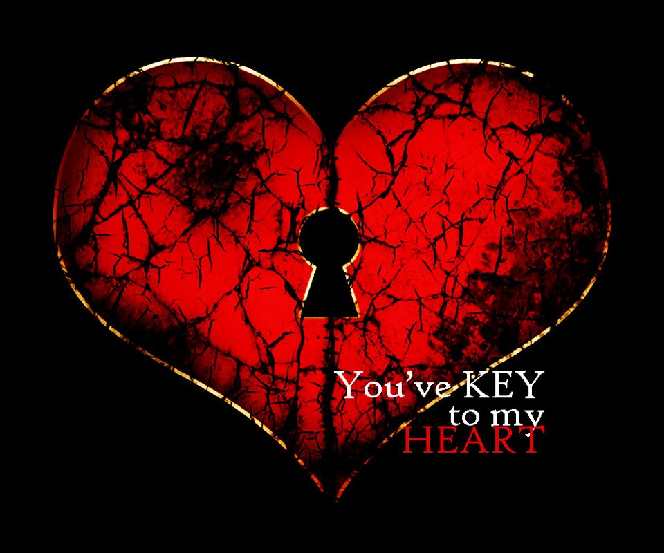 Key To My Phone Wallpapers - Broken Heart Wallpaper For Android , HD Wallpaper & Backgrounds