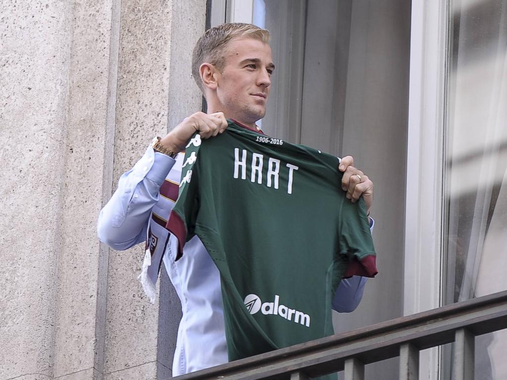 Out Of Favour Manchester City Goalkeeper Joe Hart Has - Joe Hart Di Torino , HD Wallpaper & Backgrounds