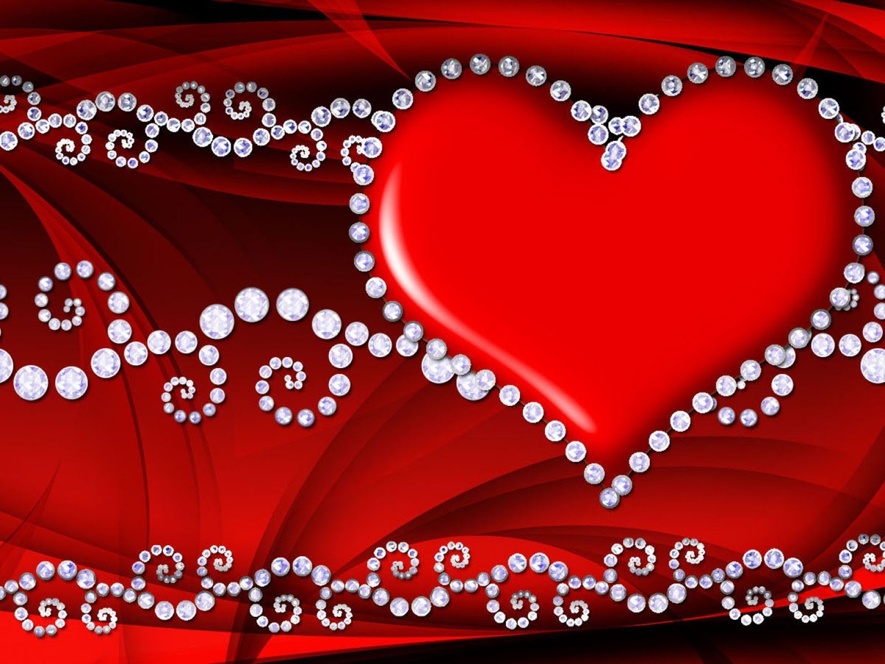 Red Love Heart Hd Wallpaper 086 Wallpapers13 Com - Heart Love , HD Wallpaper & Backgrounds