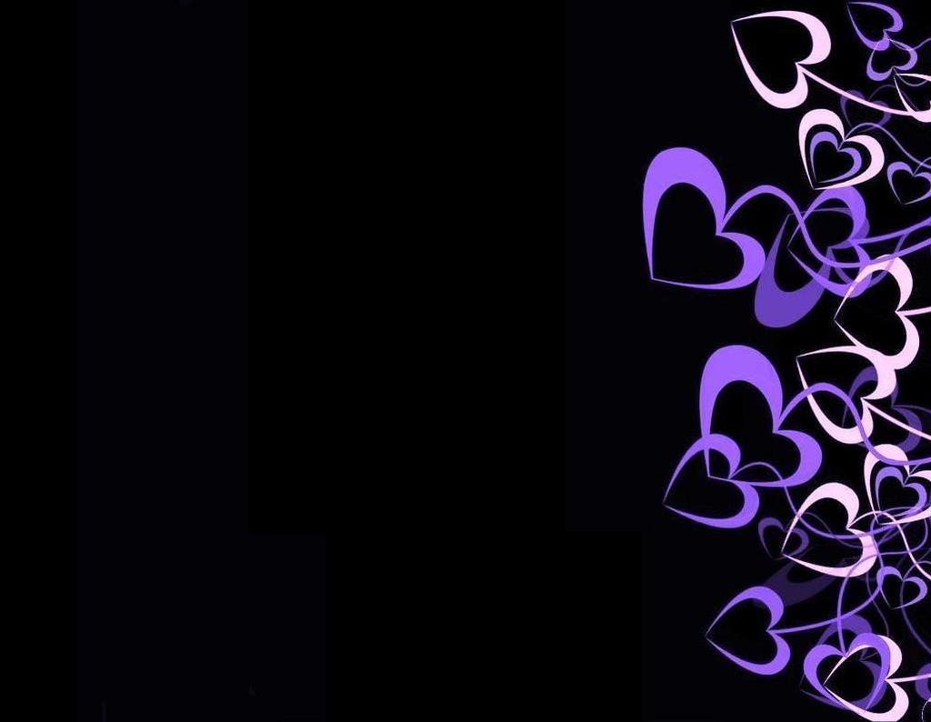 Cute Purple Heart Background , HD Wallpaper & Backgrounds