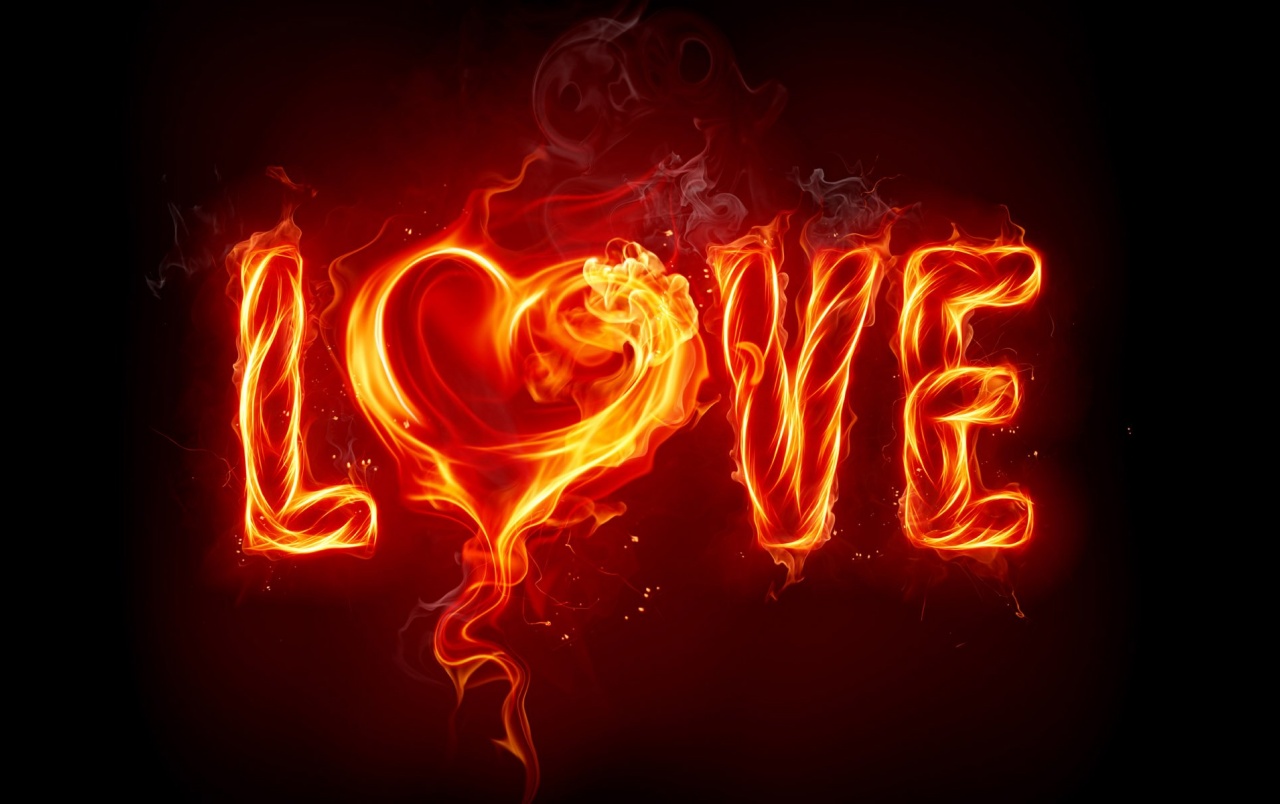 Originalwide Love Fire Heart Abstract Wallpapers - Burning Love , HD Wallpaper & Backgrounds