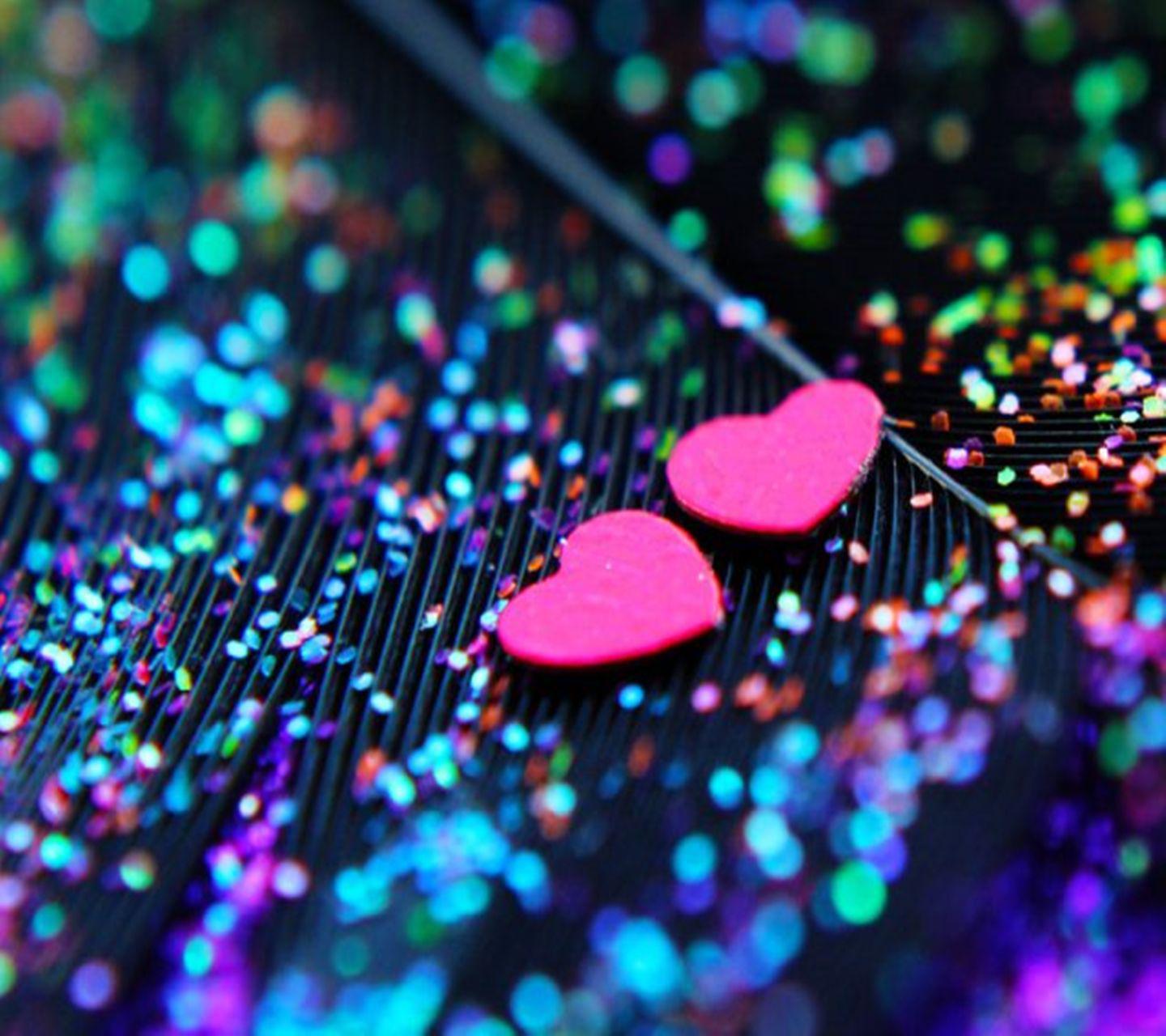 0 Glitter Hd Wallpaper 1 Glitter Heart Wallpapers Group - Glitter Wallpapers For Mobile , HD Wallpaper & Backgrounds